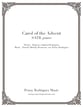 Carol of the Advent SATB choral sheet music cover